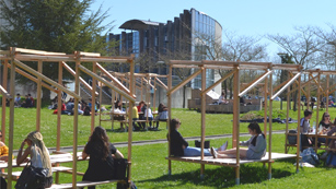 Création d'un verger sur le campus